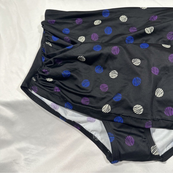 NWT Miraclesuit [ 38DD ] Spotted Surplice Bra Top + [‎ 14 ] Norma Jean Bottom - Picture 4 of 16